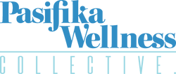 Pasifika Wellness Collective logo. Holistic healing involving intuitive Reiki, Crystal with a Pasifika focus on wellness that caters for everyone.